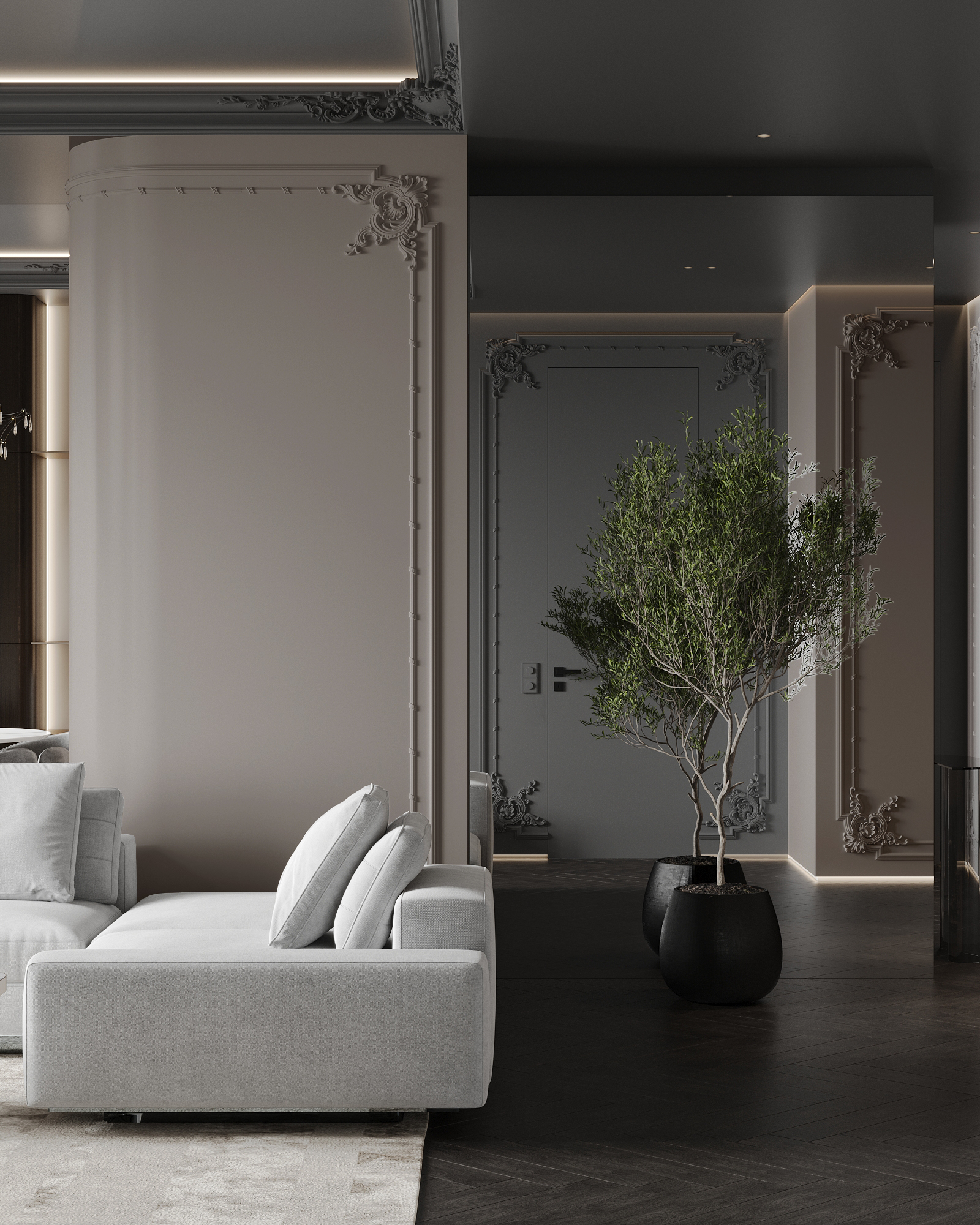 ЖК Суббота — дизайн интерьера, квартира, Москва, фото 1