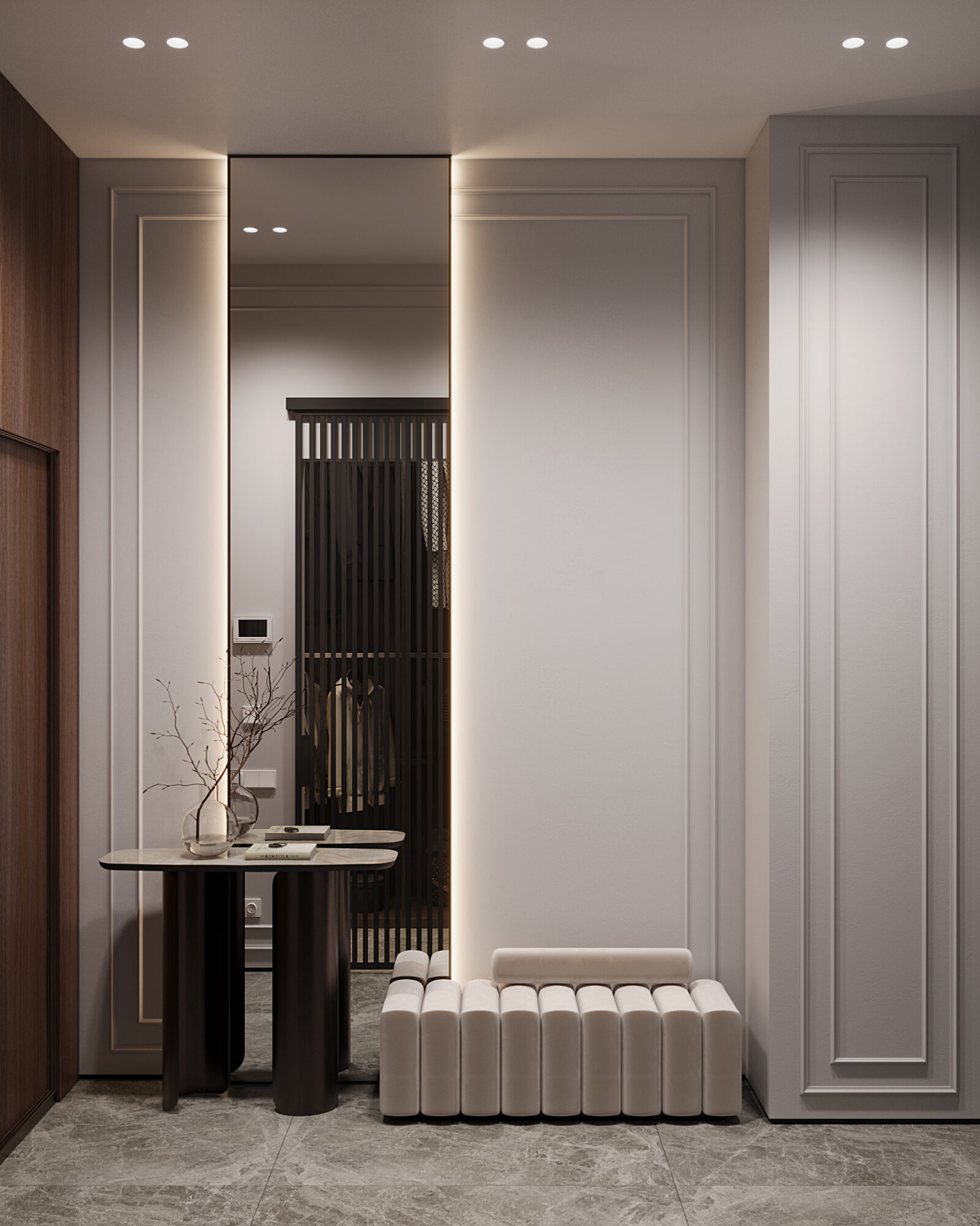 West Garden, 105 м² — дизайн интерьера, квартира, Москва, фото 1