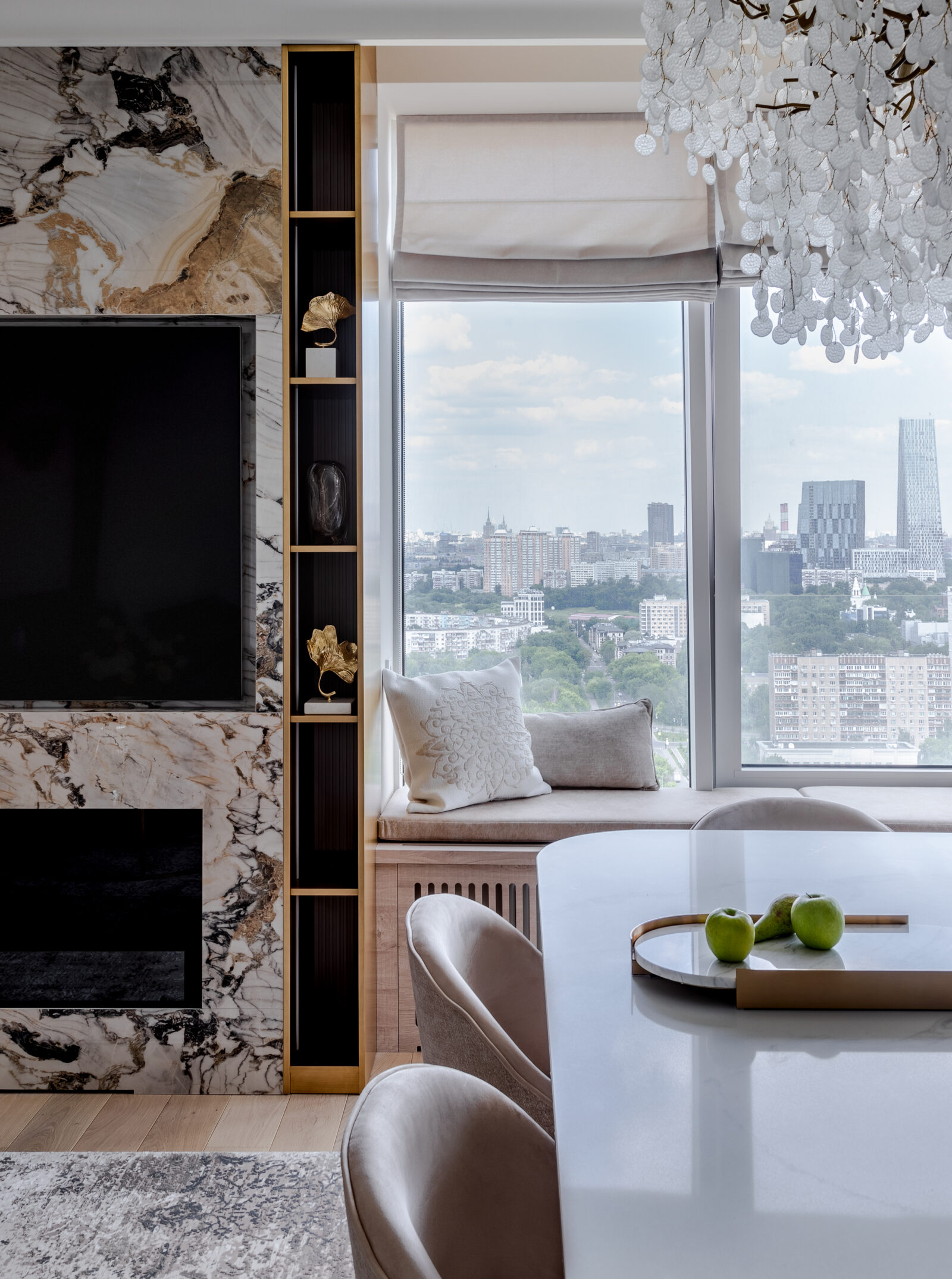 ЖК Долина Сетунь — реализованный интерьер, квартира, Москва, фото 7