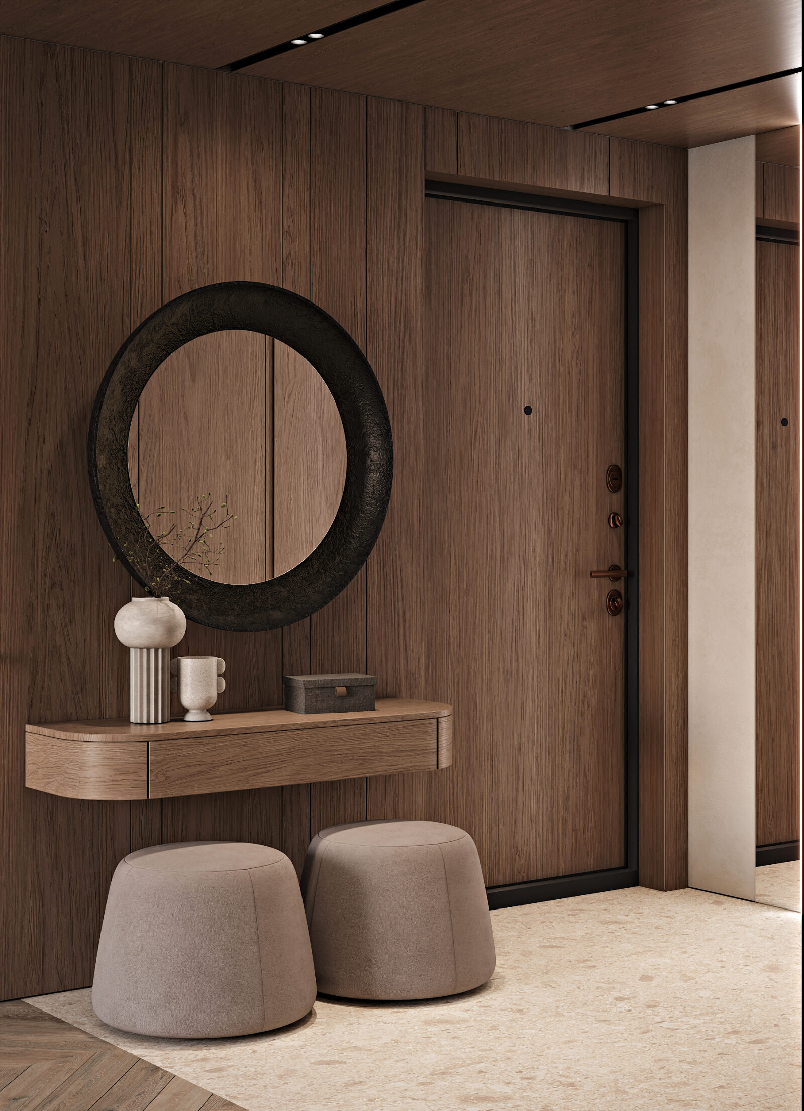 ЖК High Life, 147 м² — дизайн интерьера, квартира, Москва, фото 1