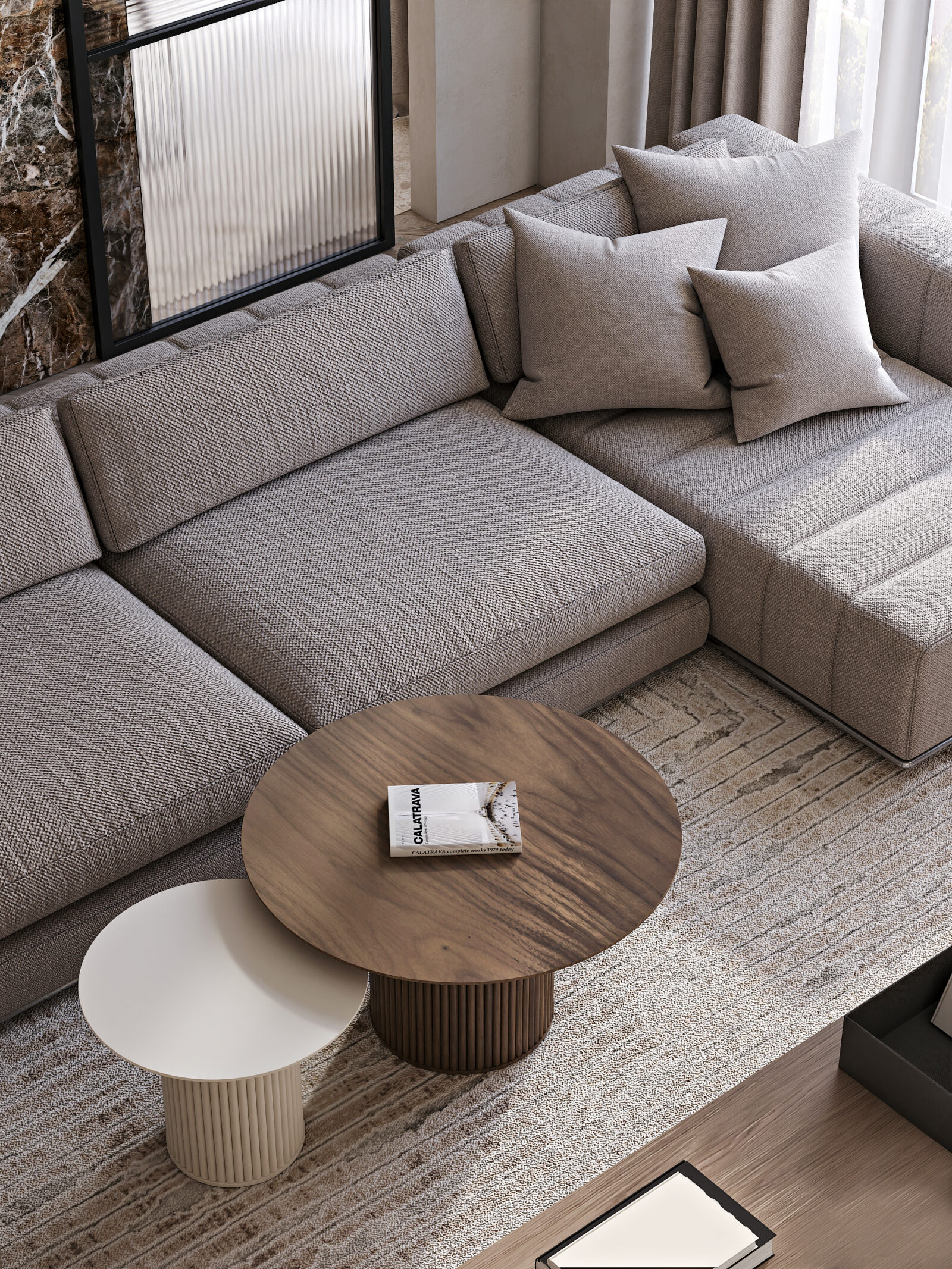 ЖК High Life, 147 м² — дизайн интерьера, квартира, Москва, фото 2