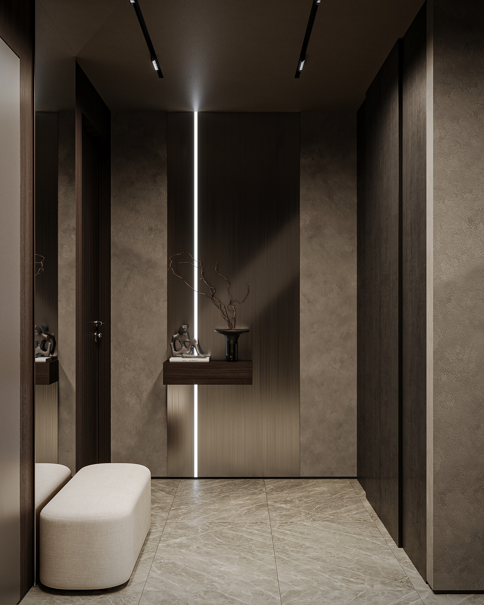 ЖК High Life, 155 м² — дизайн интерьера, квартира, Москва, фото 10