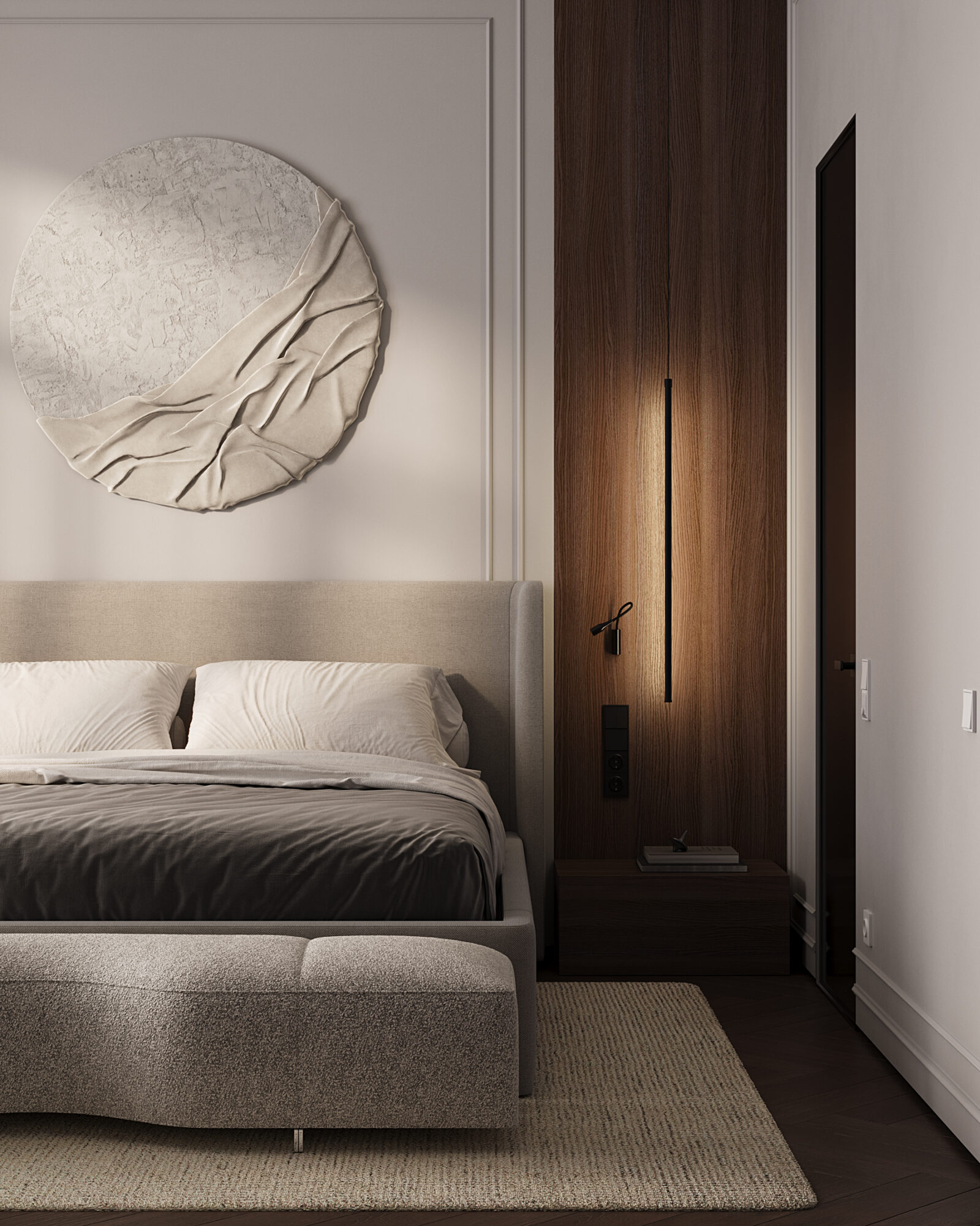 West Garden, 105 м² — дизайн интерьера, квартира, Москва, фото 11