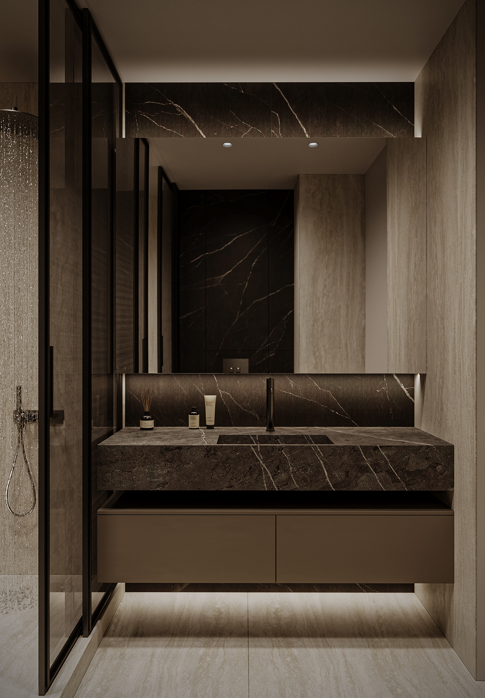 ЖК High Life, 155 м² — дизайн интерьера, квартира, Москва, фото 11