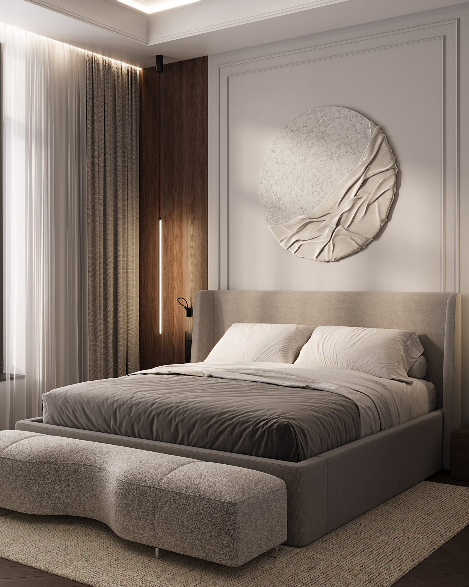 West Garden, 105 м² — дизайн интерьера, квартира, Москва, фото 12