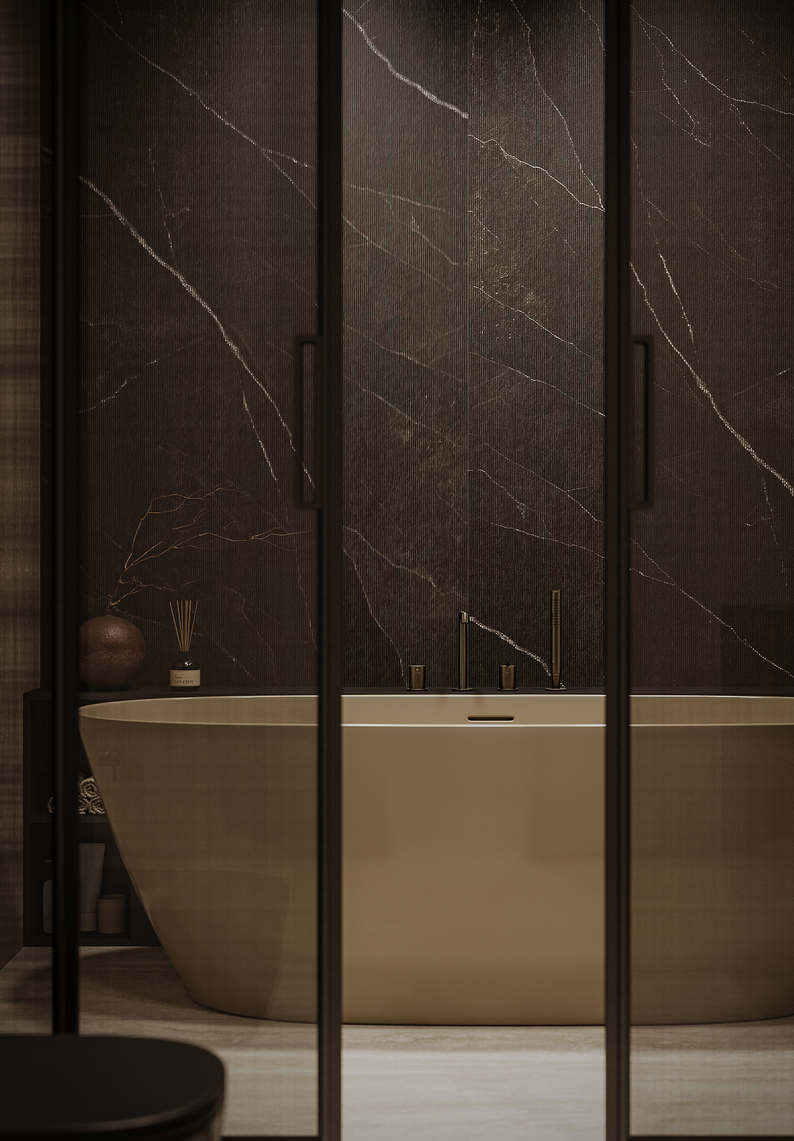 ЖК High Life, 155 м² — дизайн интерьера, квартира, Москва, фото 14