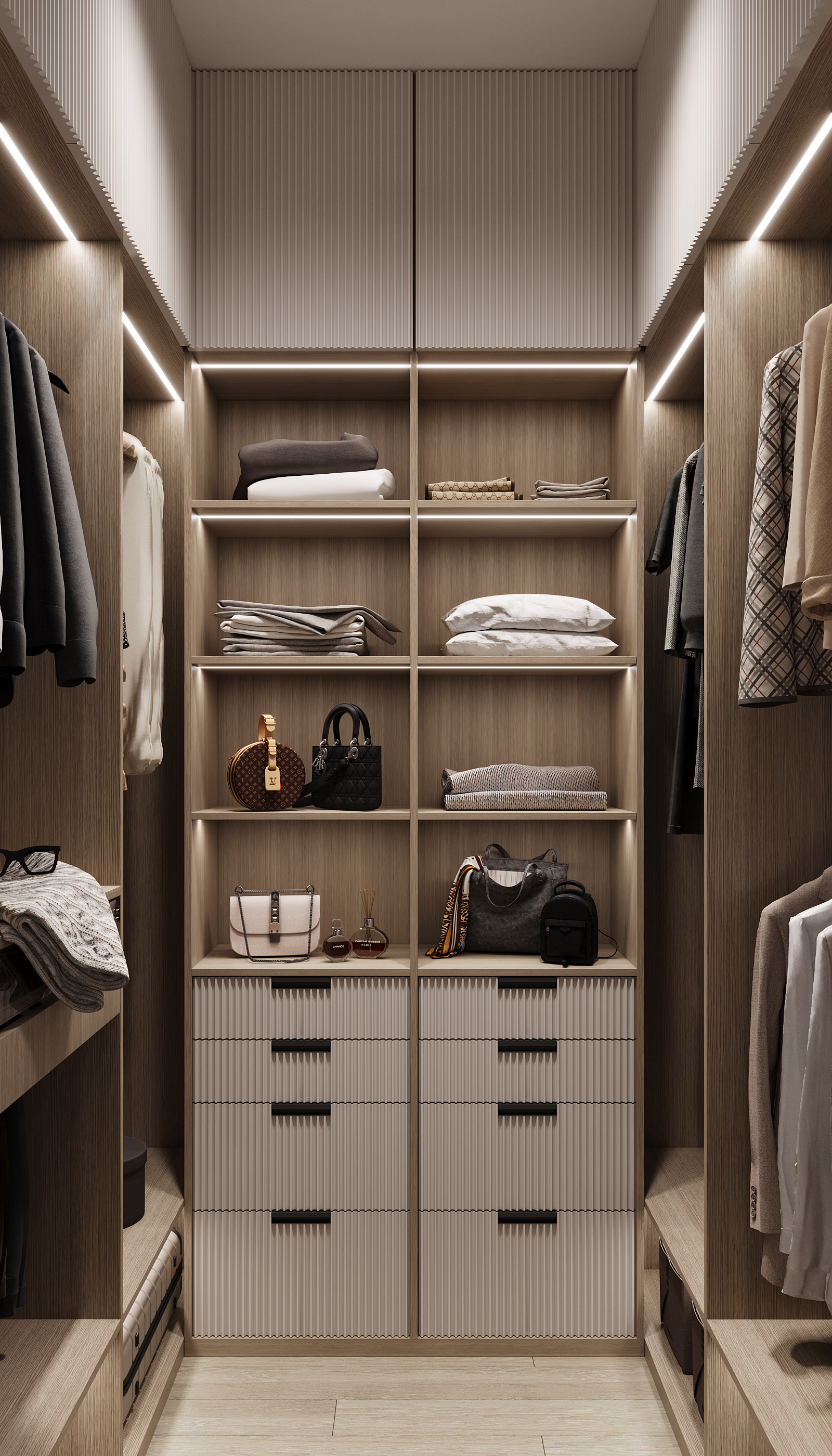 West Garden, 100 м² — дизайн интерьера, квартира, Москва, фото 15