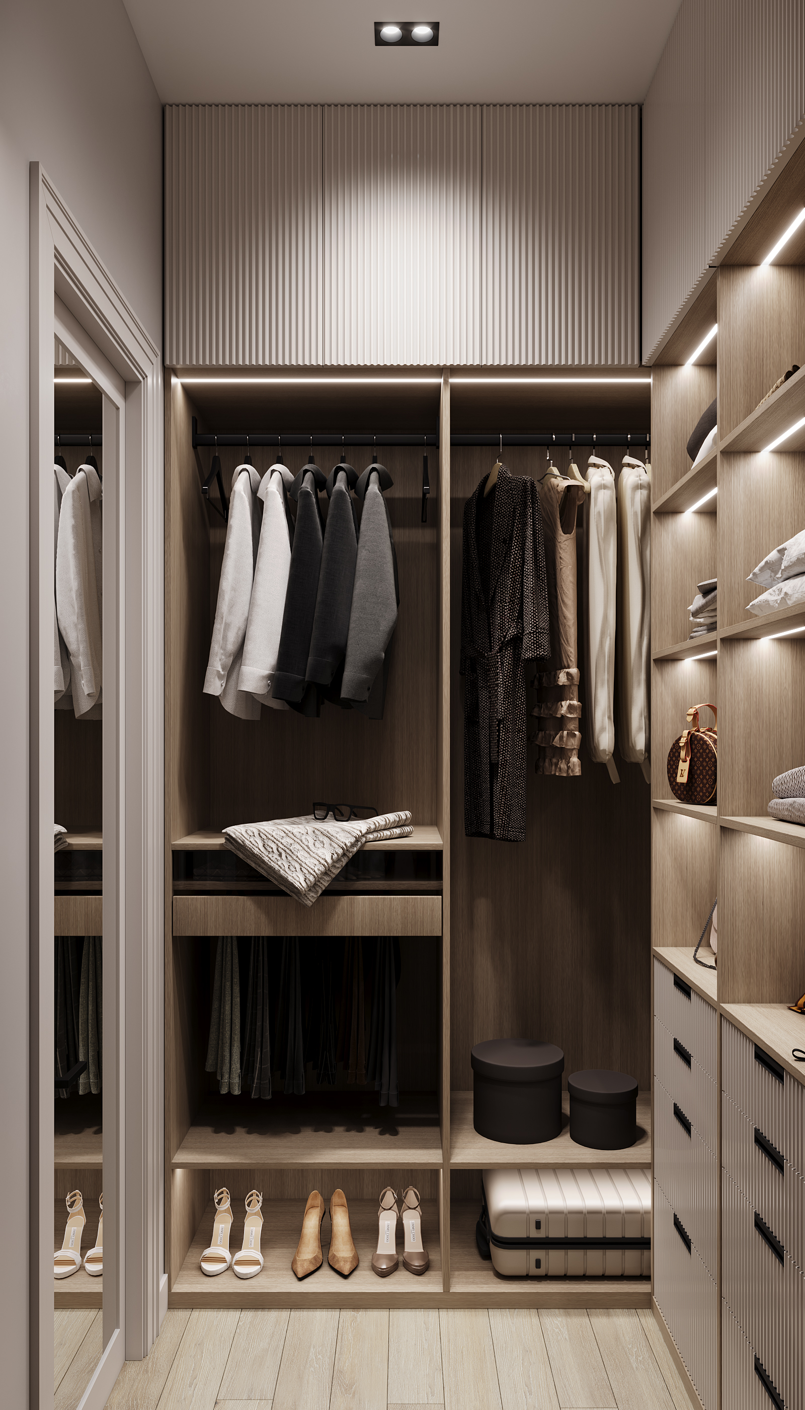 West Garden, 100 м² — дизайн интерьера, квартира, Москва, фото 16