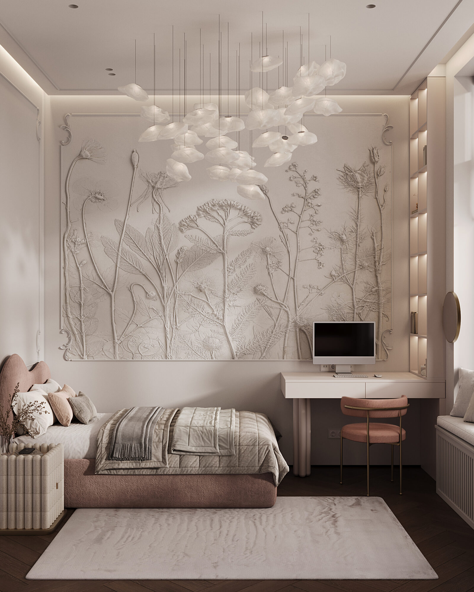 West Garden, 105 м² — дизайн интерьера, квартира, Москва, фото 18