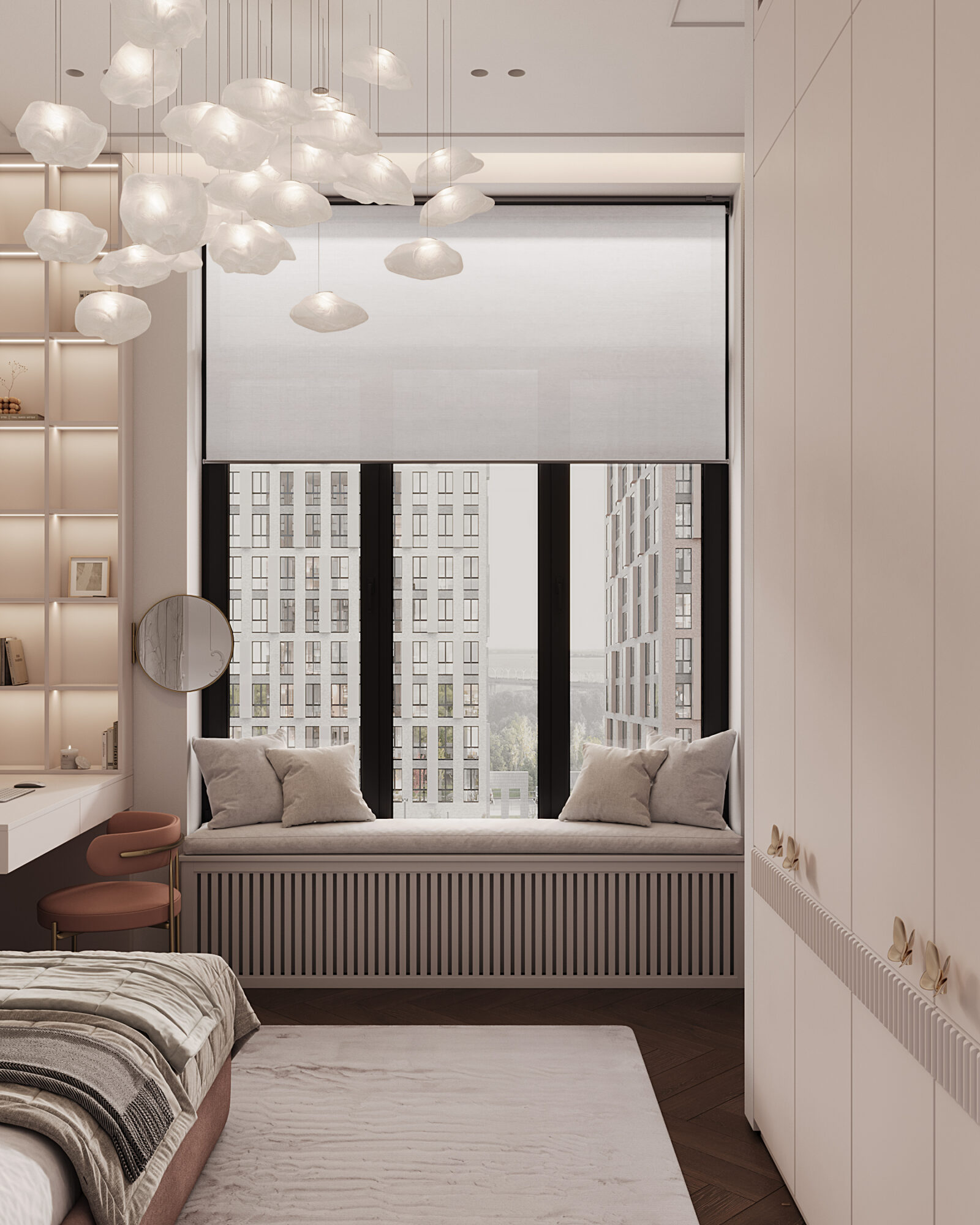 West Garden, 105 м² — дизайн интерьера, квартира, Москва, фото 20