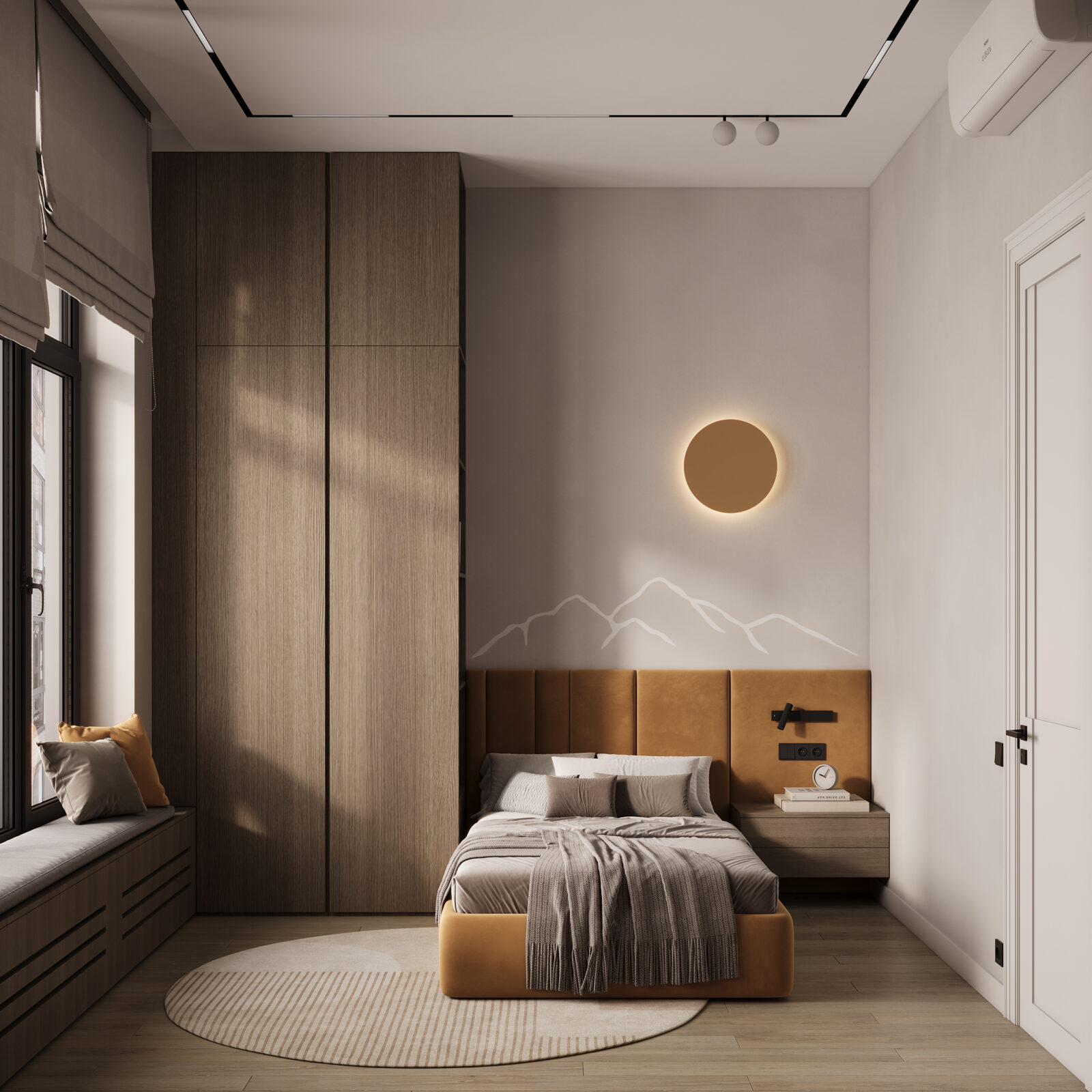 West Garden, 100 м² — дизайн интерьера, квартира, Москва, фото 20