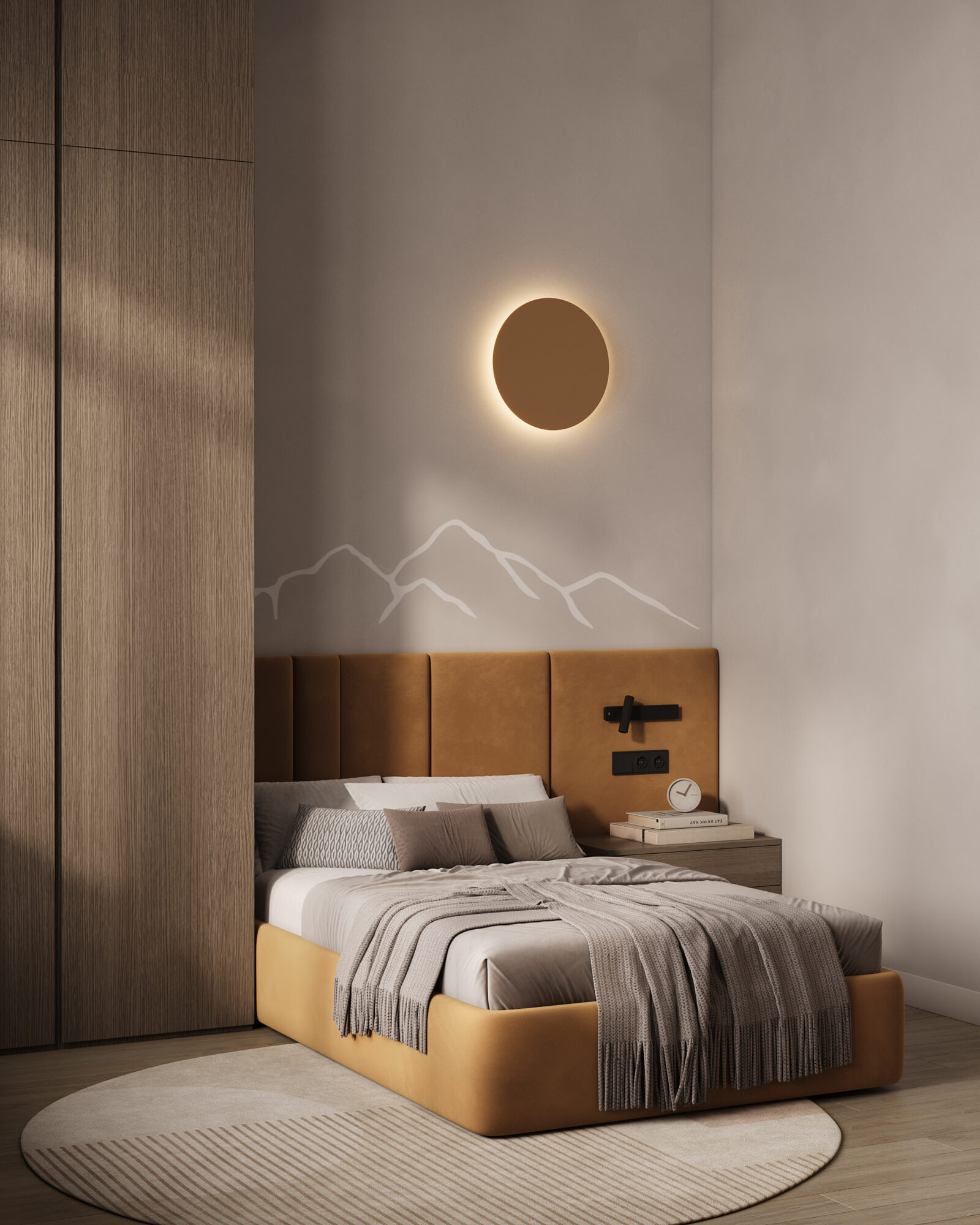 West Garden, 100 м² — дизайн интерьера, квартира, Москва, фото 21