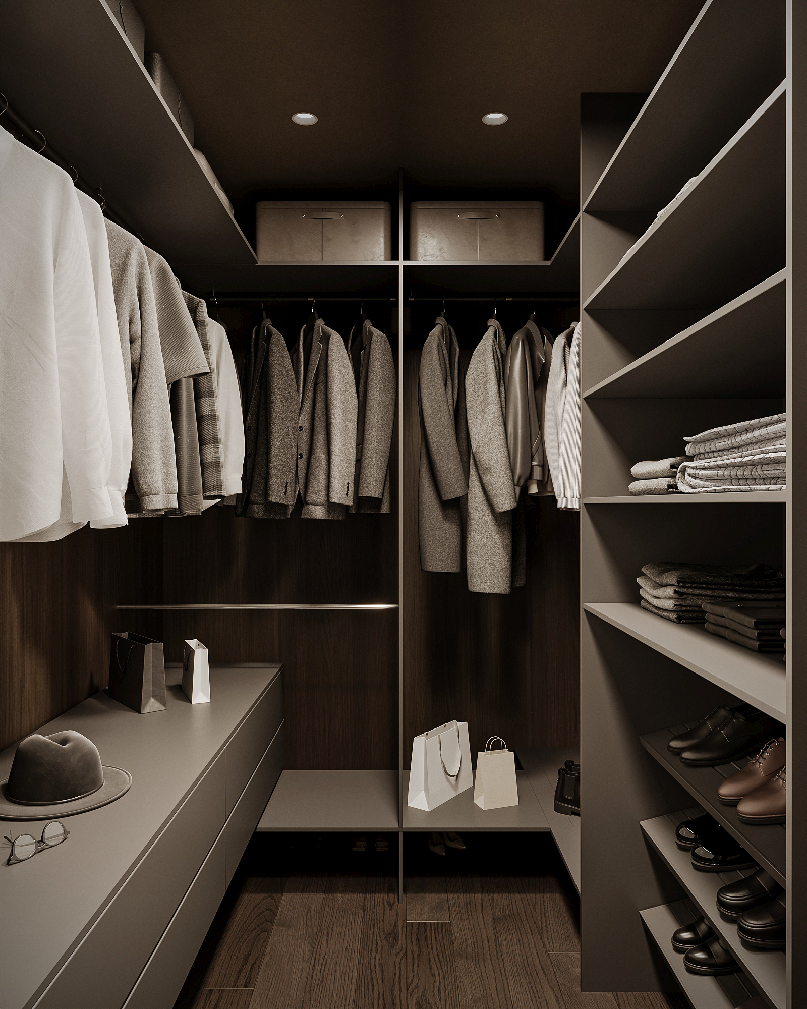 ЖК High Life, 155 м² — дизайн интерьера, квартира, Москва, фото 21
