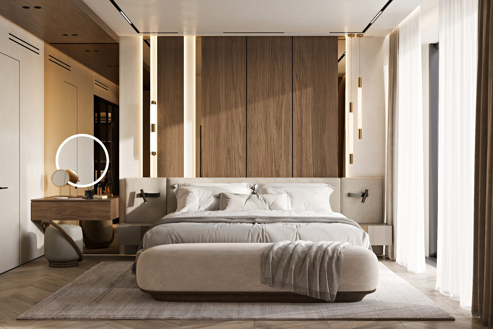 ЖК High Life, 147 м² — дизайн интерьера, квартира, Москва, фото 10