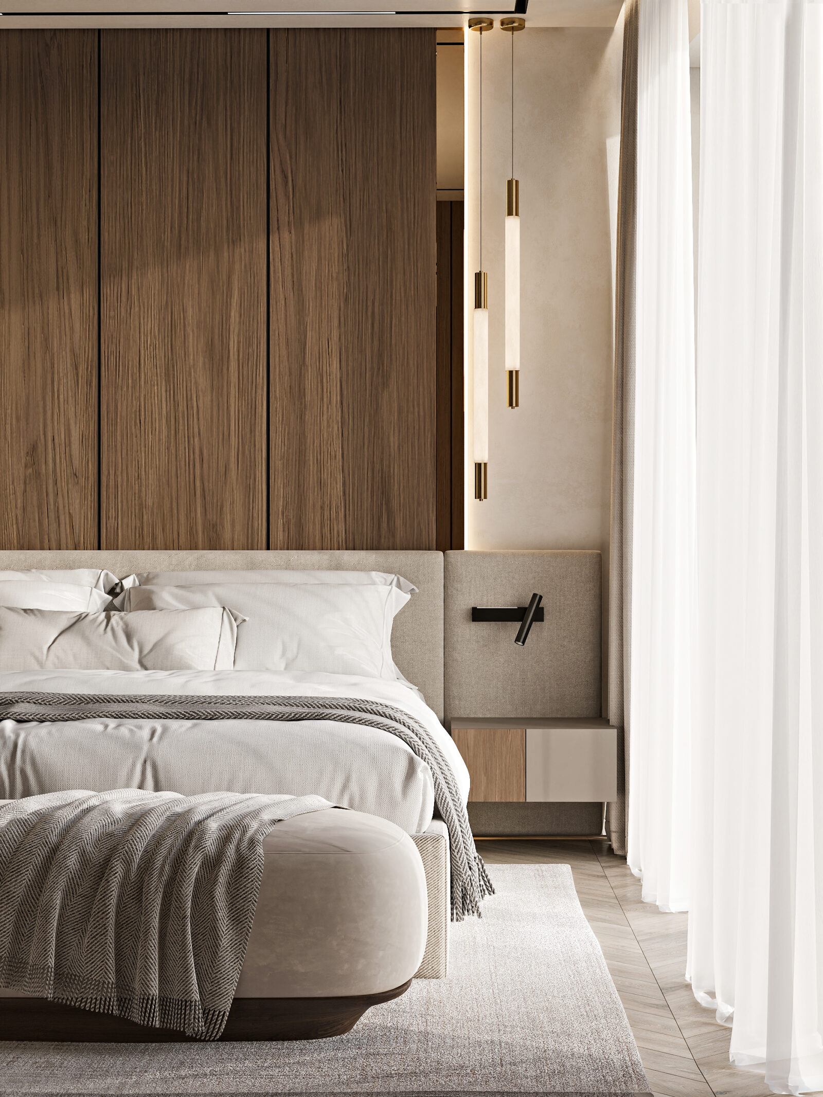ЖК High Life, 147 м² — дизайн интерьера, квартира, Москва, фото 11