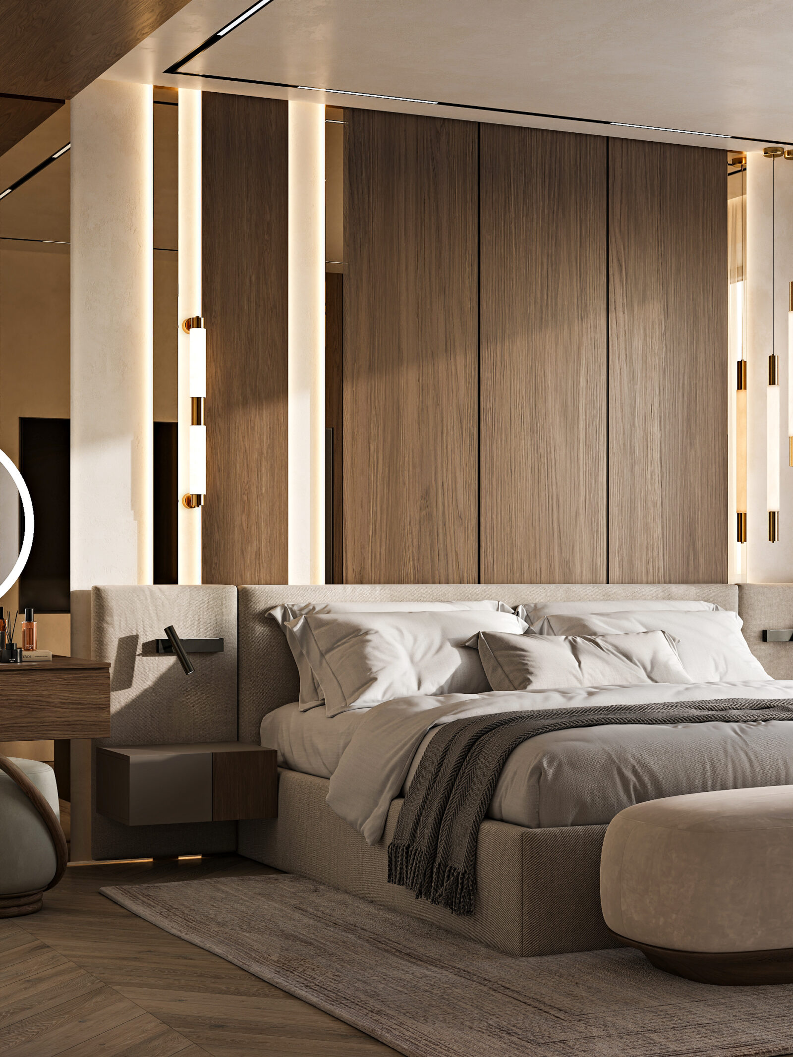 ЖК High Life, 147 м² — дизайн интерьера, квартира, Москва, фото 12