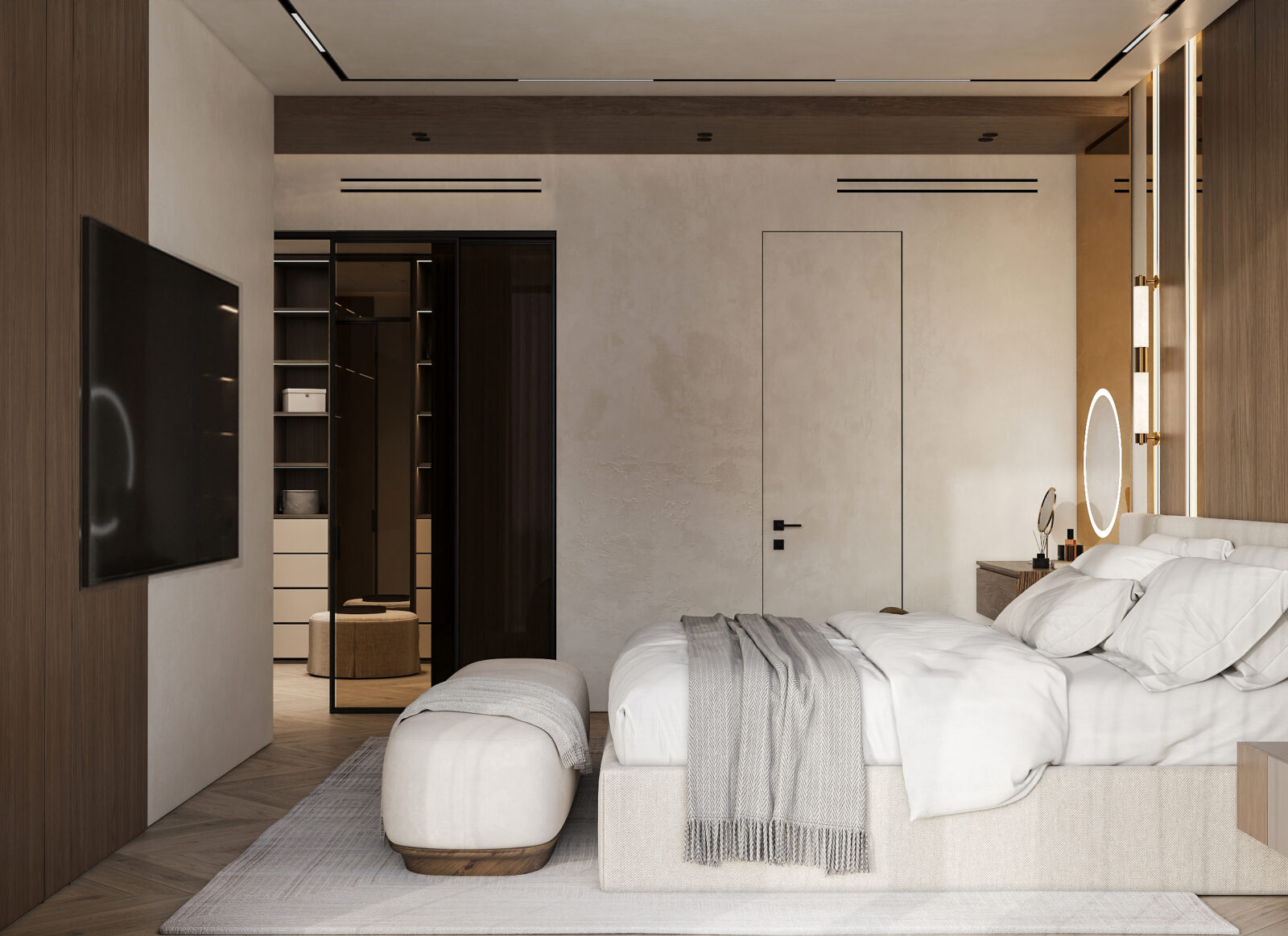 ЖК High Life, 147 м² — дизайн интерьера, квартира, Москва, фото 13