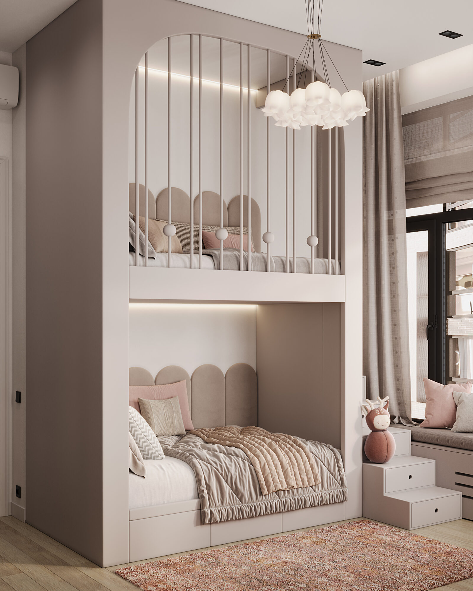 West Garden, 100 м² — дизайн интерьера, квартира, Москва, фото 25