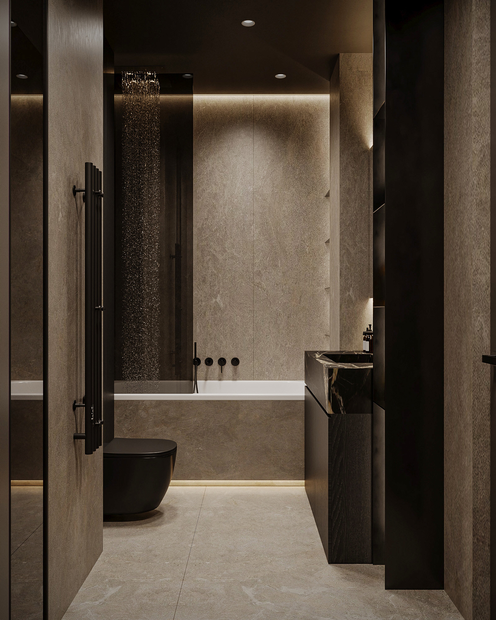 ЖК High Life, 155 м² — дизайн интерьера, квартира, Москва, фото 25