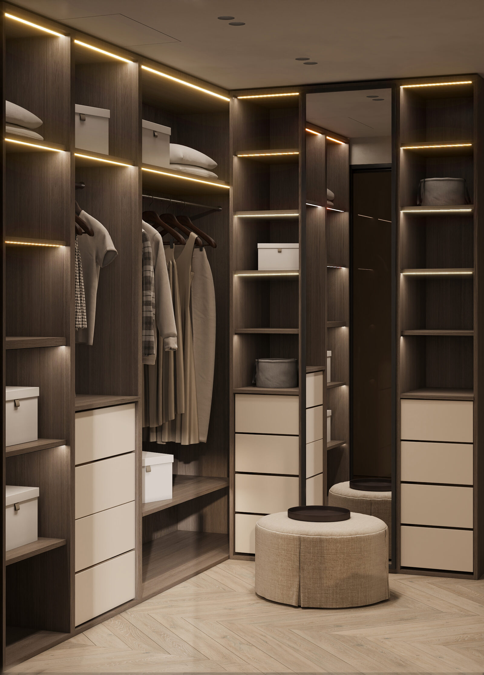 ЖК High Life, 147 м² — дизайн интерьера, квартира, Москва, фото 15