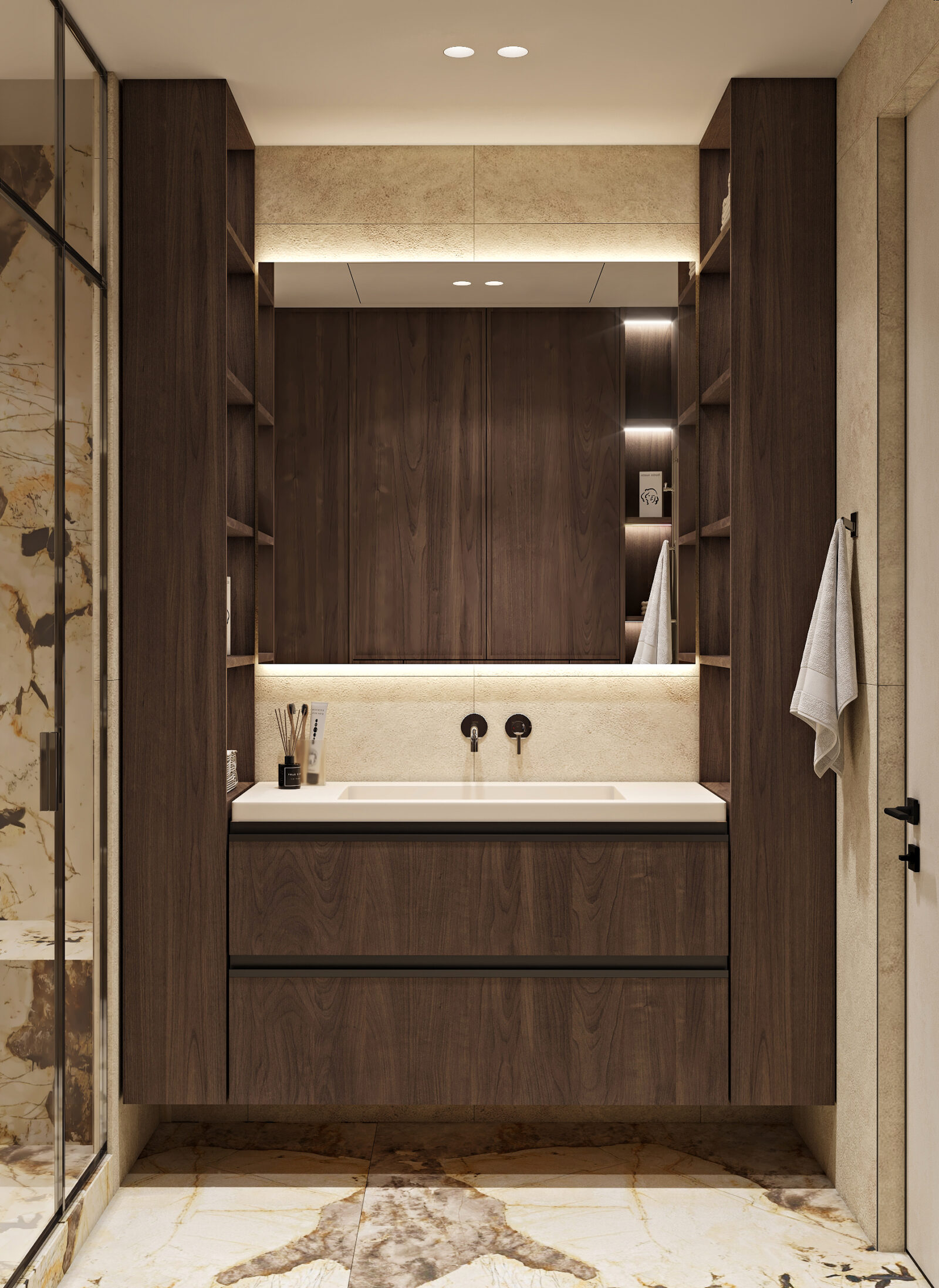 ЖК High Life, 147 м² — дизайн интерьера, квартира, Москва, фото 17
