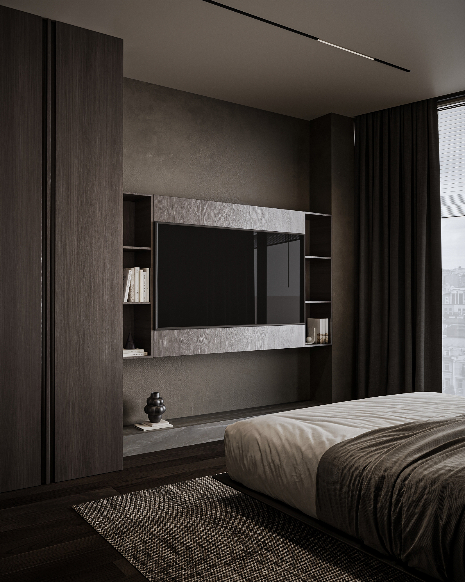 ЖК High Life, 155 м² — дизайн интерьера, квартира, Москва, фото 30