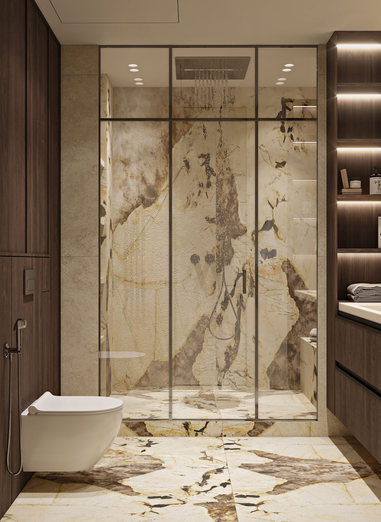 ЖК High Life, 147 м² — дизайн интерьера, квартира, Москва, фото 19