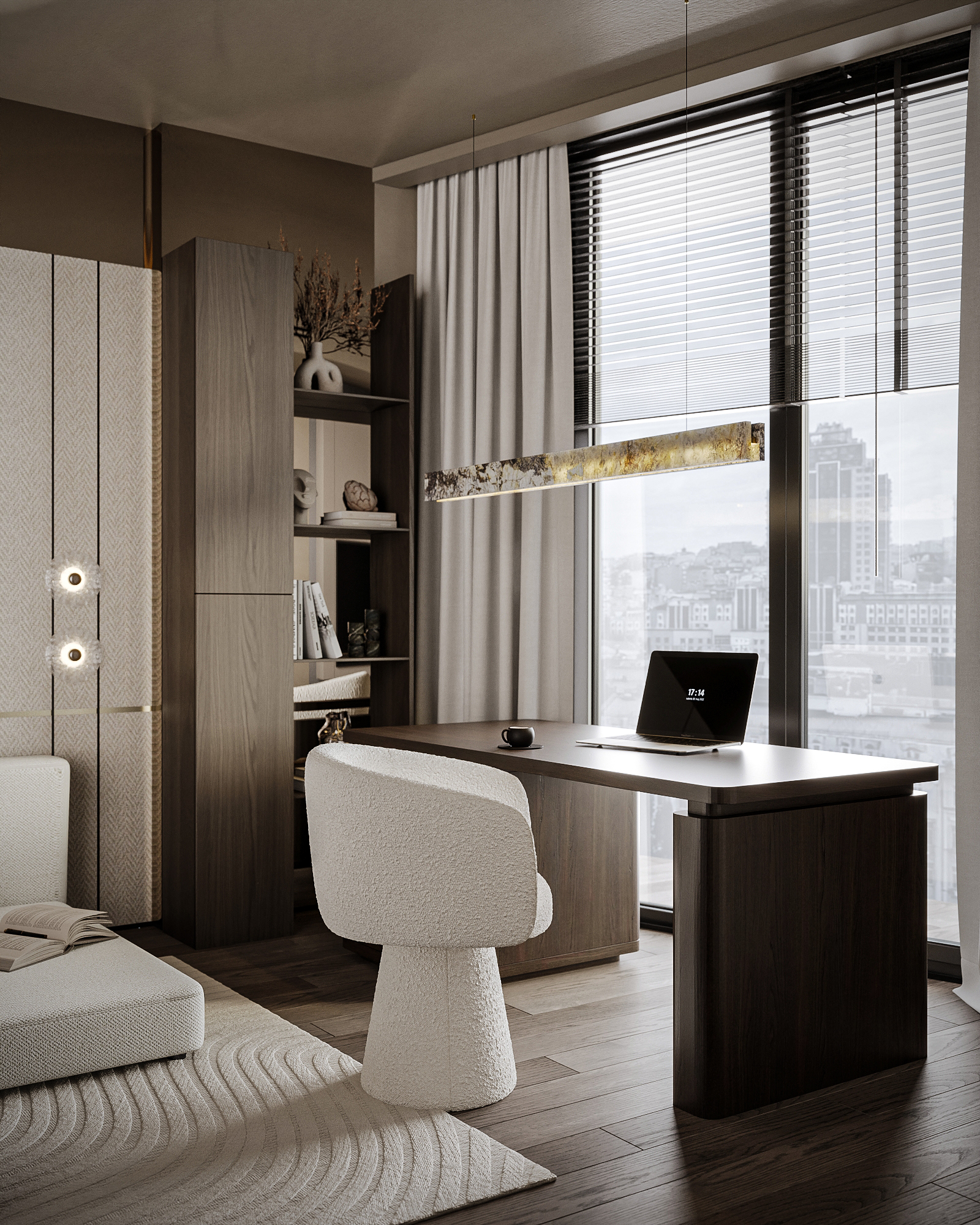 ЖК High Life, 155 м² — дизайн интерьера, квартира, Москва, фото 34