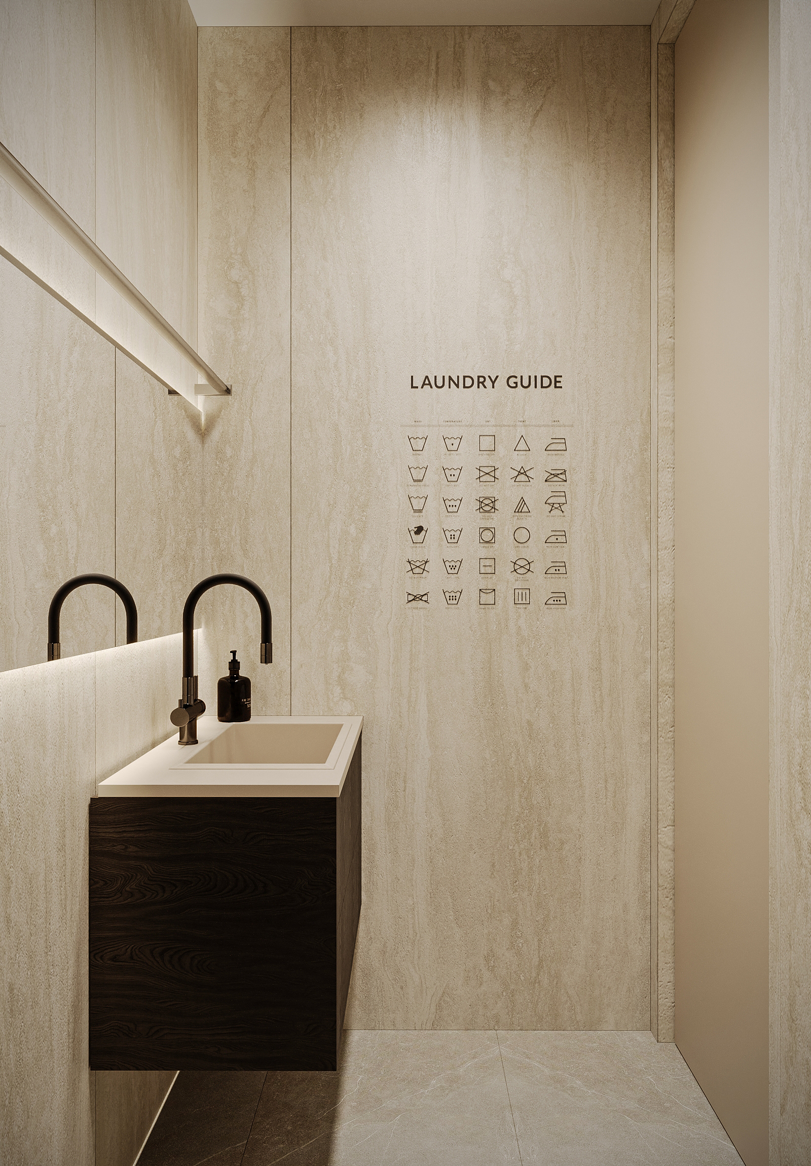 ЖК High Life, 155 м² — дизайн интерьера, квартира, Москва, фото 39