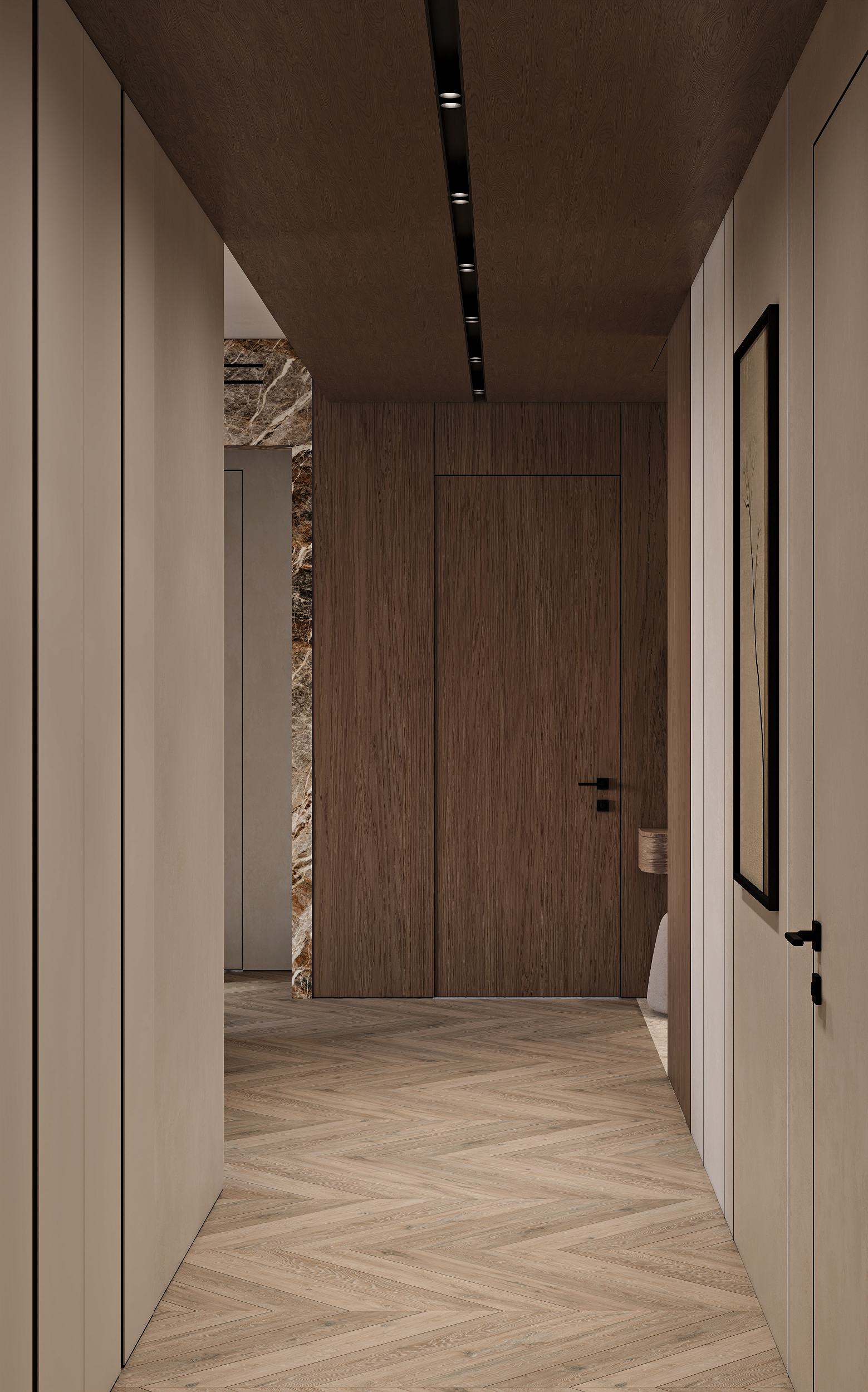 ЖК High Life, 147 м² — дизайн интерьера, квартира, Москва, фото 28